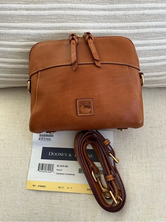 Dooney & Bourke Florentine Cameron Crossbody - Natural - Picture 3 of 12